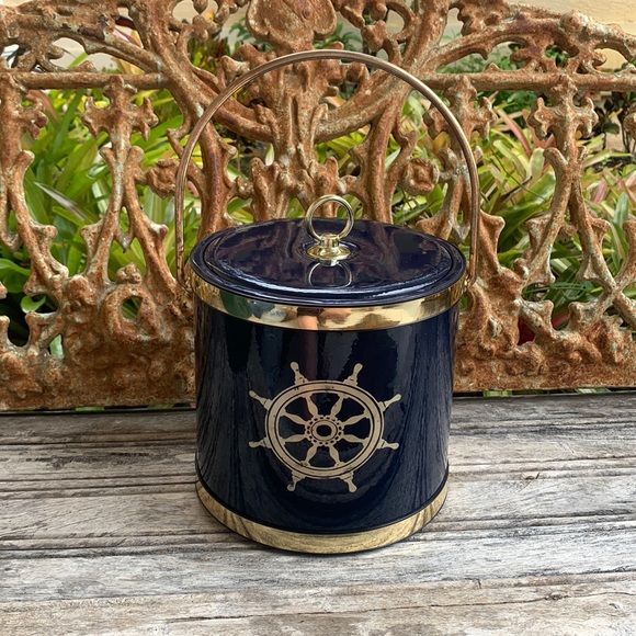 Kraftware Other - Vintage Nautical Kraftware Large Ice Bucket